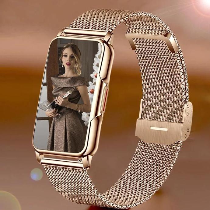 DV16 }} LIGE Lige Jam Tangan Pintar Anti air Call Reminder Musik Kontrol Pedometer Kalori Tampilan F