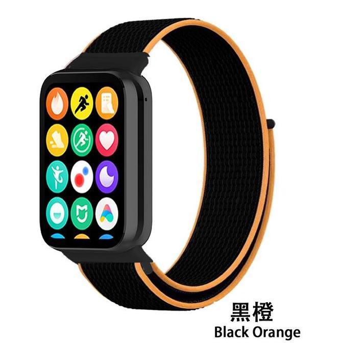 DY7 - Strap Nylon Smartwatch Mi Band 9 Pro Tali Pengganti Smartwatch Mi Band 9 Pro Bahan-Nilon