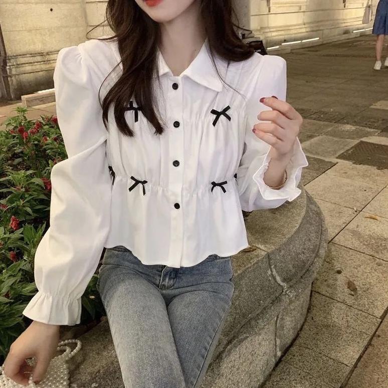 Big Sale - RX Fashion - Clea Blouse Pita Coquette / Kemeja Kerut Pita Wanita -PN 