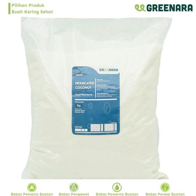 Kelapa Parut Kering 1 Kg / Dessicated Coconut