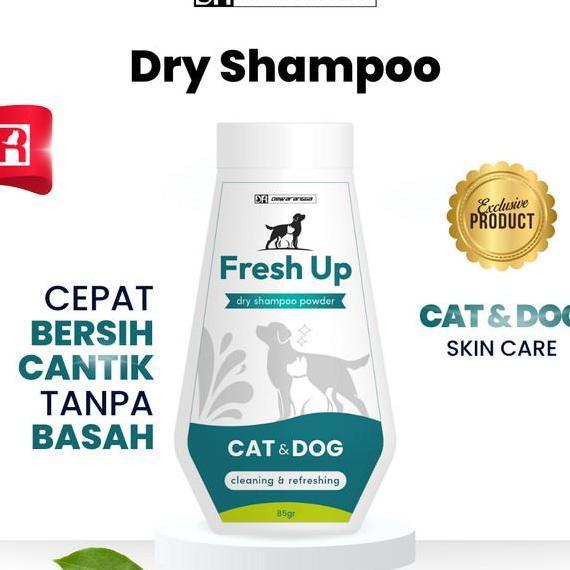 Dry Shampoo Kucing Dewarangga Mandi Kering Kucing