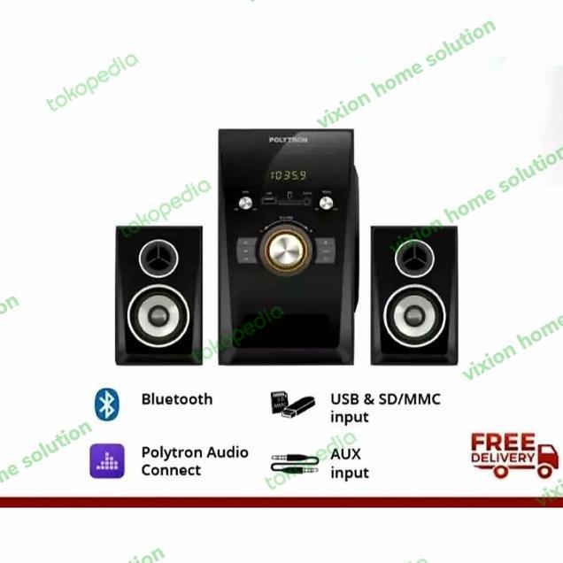 Multimedia Speaker Polytron Pma9501 Bluetooth Pma9501