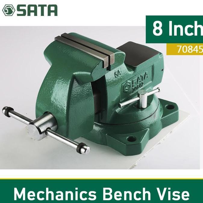 Ragum 8 Inch Mechanics Bench Vice 70845 Sata Tools