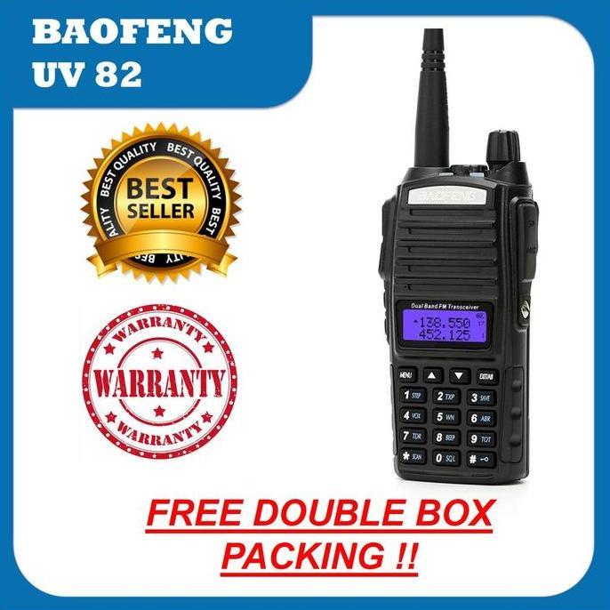 COD WALKIE TALKIE HT BAOFENG UV-82 WALKIE TALKIE WALKY TALKY HT RADIO UV82 WALKIE TALKIE JARAK JAUH 