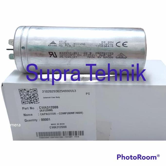 Promo KAPASITOR AC PANASONIC 60UF EPCOS ORIGINAL COD