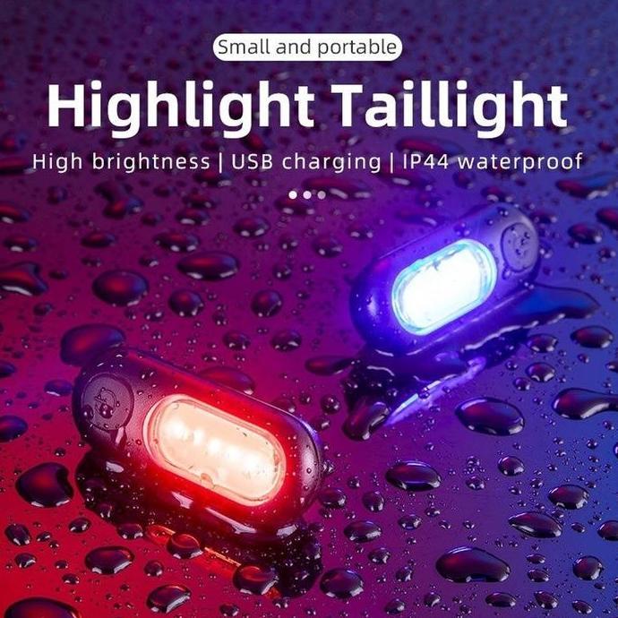 ROCKBROS PT-6005 Lampu Belakang Sepeda Seatpost Tas Helm Bike Tailight