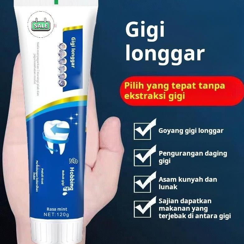 Pasta gigi khusus untuk memperbaiki gigi goyang, gusi bengkak dan nyeri, sakit gigi, gigi gemetar, p