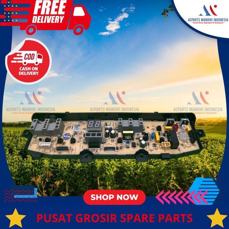 SAMSUNG WA65V3 ( W65V3PEC/XSE ) 6.5kg, Modul pcb nesin cuci Top Loading Sparepart mesin cuci