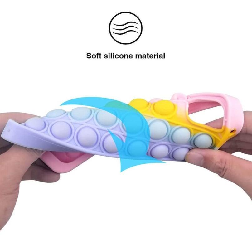 Hemat Oppolia Casing Pop It Phone Case Rainbow Oppo Reno5/Reno4/Reno3/A52020/A92020/A532020/A8/A31/A