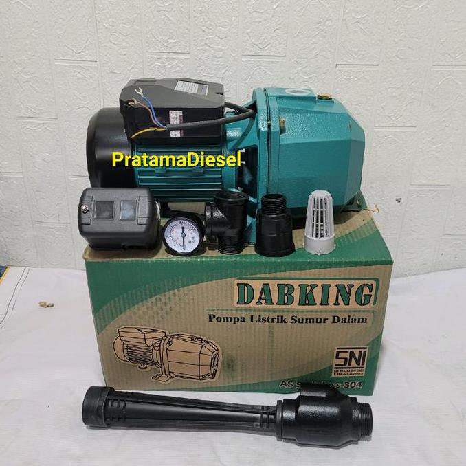 LOLOPECHKA Pompa air sumur Dalam DABKING 370/jetpump otomatis 40meter