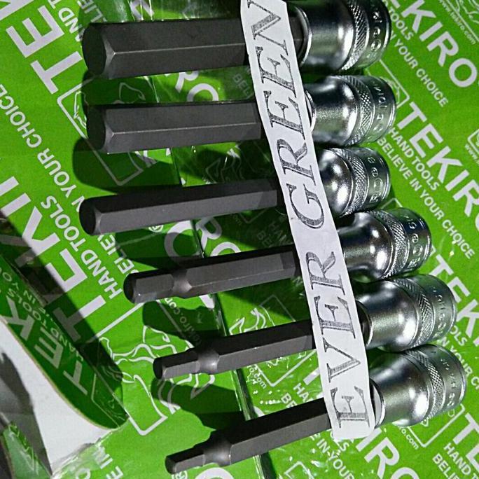 Mata Kunci Shock L biasa 6 pcs TEKIRO sok L4 L5 L6 L8 L10 L12 cvt