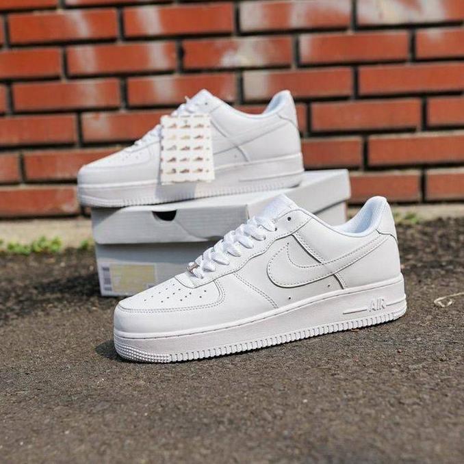 SEPATU AF1 FULL WHITE UNISEX MS