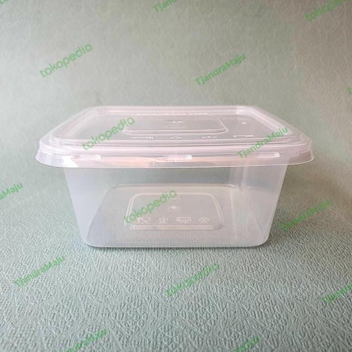 TERMURAH KOTAK MAKANAN/THINWALL SQUARE DM 250ML/250 ML