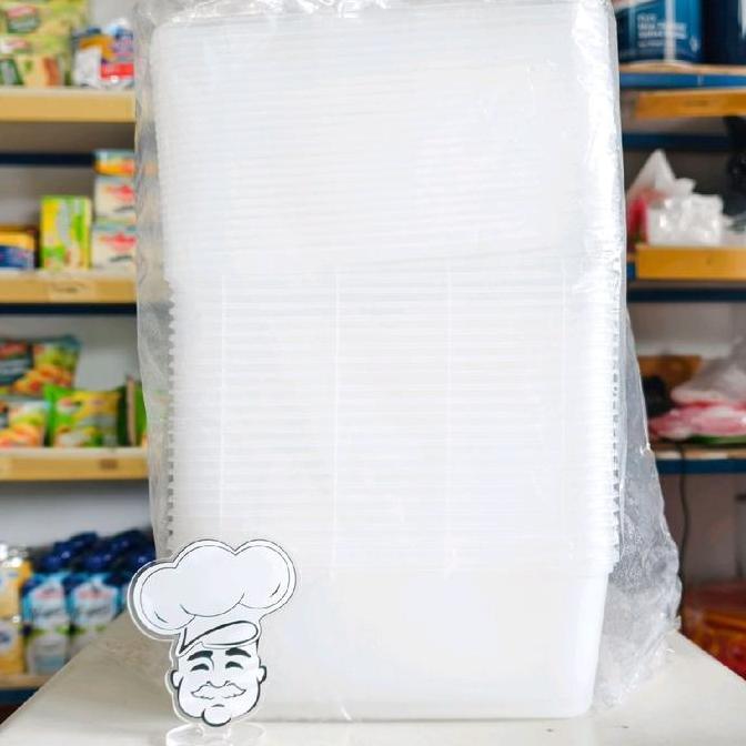 Thinwall 2000ML DM / Kotak Penyimpanan Makan / Kontainer Food 2L / Kotak Makan Isi 25Pcs / DM 2000ML