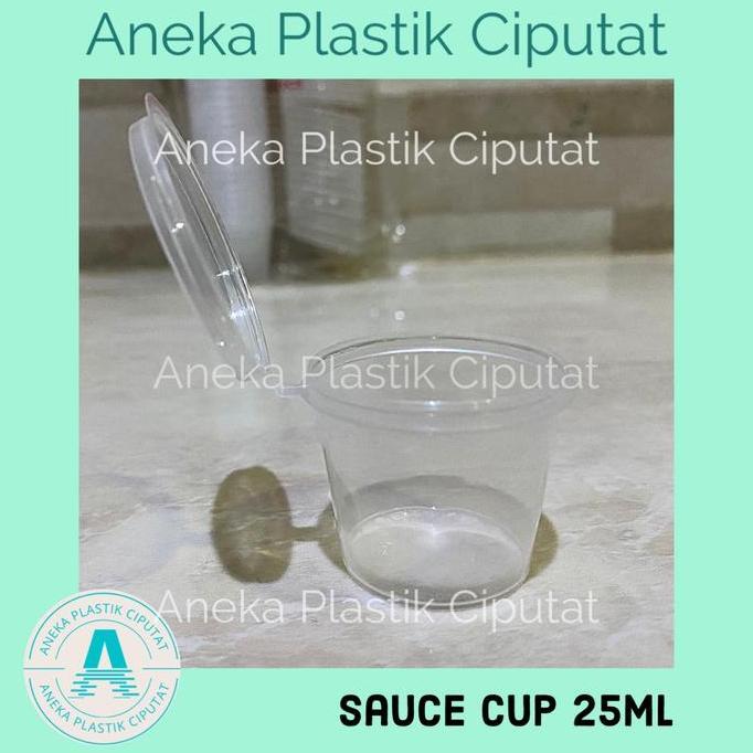 Thinwall sauce cup 25ml Klir