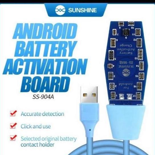 alat cas baterai tanam android aktivator batre hp android SS-904A