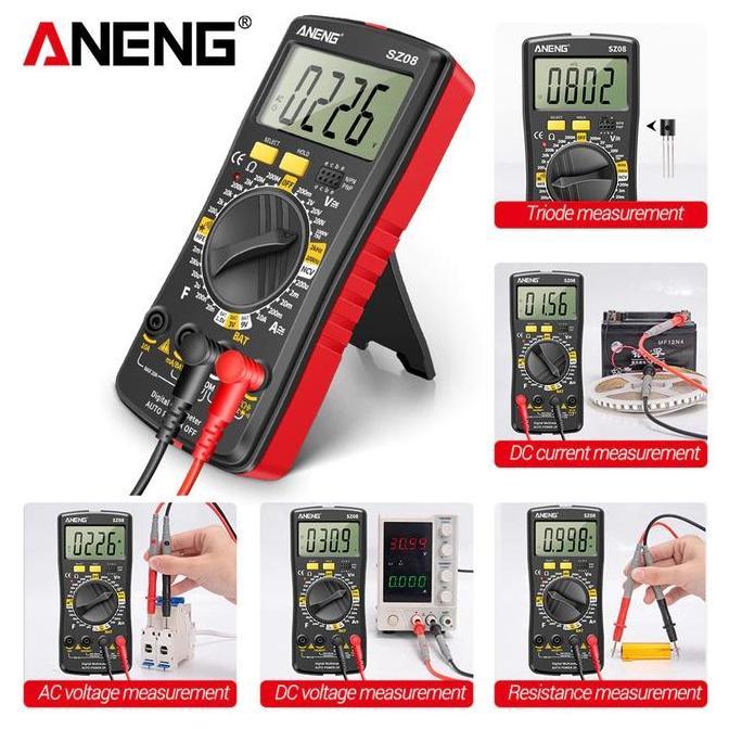 Aneng Sz08 Digital Multimeter Multitester Avometer Voltage Tester