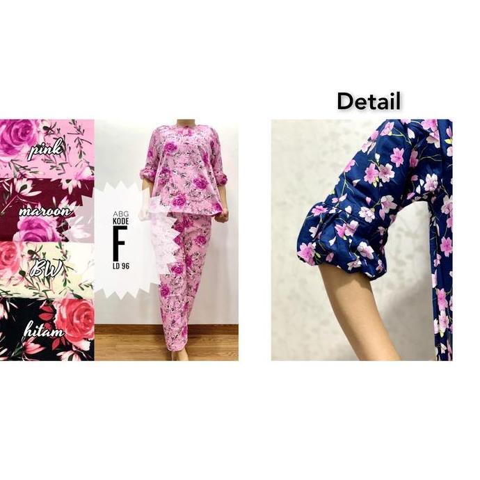 Piyama Cp Terompet Mawar Balon Abg Katun Jepang Sabata Alvin