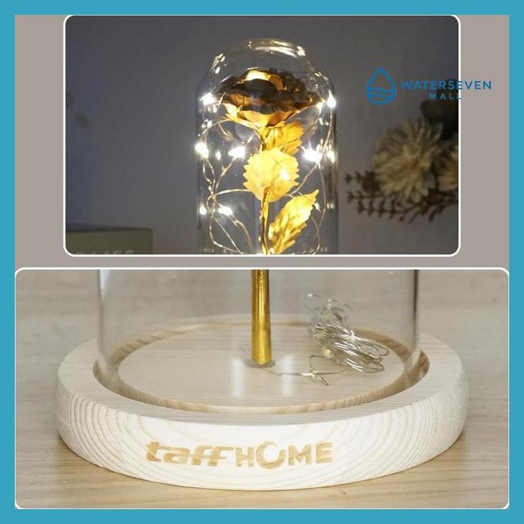( ORIGINAL  ) HOME BUNGA MAWAR LAMPU LED DEKORASI BEAUTY AND THE BEAST ROSE GOOD QUALITY