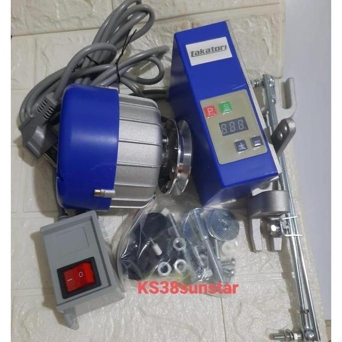 TERLARIS DINAMO SERVO TAKATORI MESIN JAHIT TYPICAL + VAMBELT READY ORIGINAL DAN TERPERCAYA