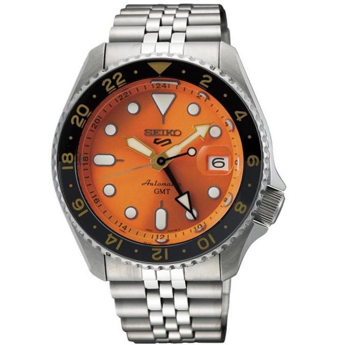 Seiko 5 Sports SSK005K1 'Mikan Orange' Automatic GMT Original SSK005