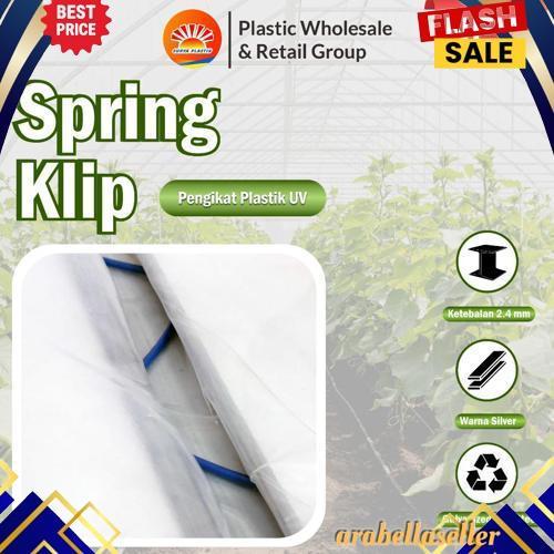 Terlaris Penjepit Plastik UV / Spring Klip Alat Pasang Plastik UV