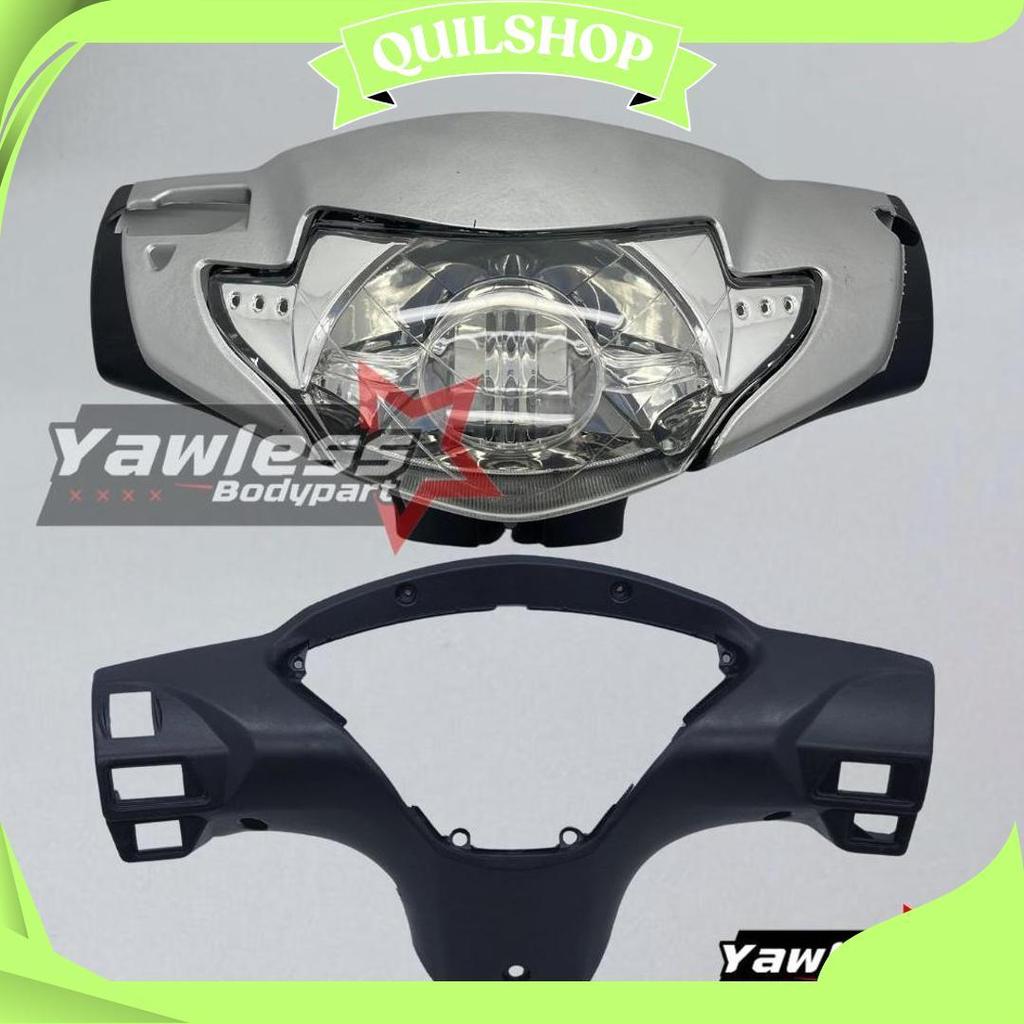Batok Supra X 125 Lama 2005 - 2007 Warna Silver / Batok Depan Supra X 125 + Reflektor Supra X 125 Or