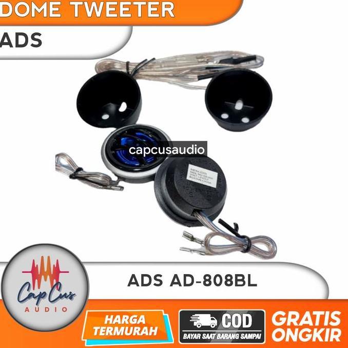 TWEETER MOBIL 2 INCHI ADS AD-808 BL / DOME TWEETER MOBIL ADS AD 808BL murah