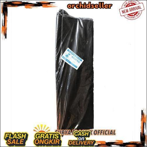 GROSIR Plastik Mulsa Hitam Perak 0,5x200 kemasan 1kg
