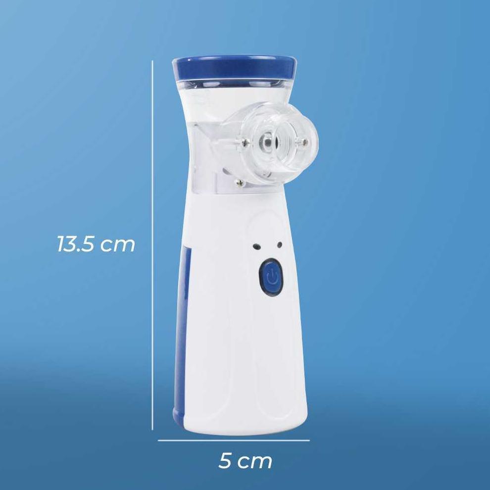 Taff Omicron Mesh Nebulizer Portable Uap Alat Bantu Pernapasan Inhaler Asma Hidung Tersumbat Alat ke