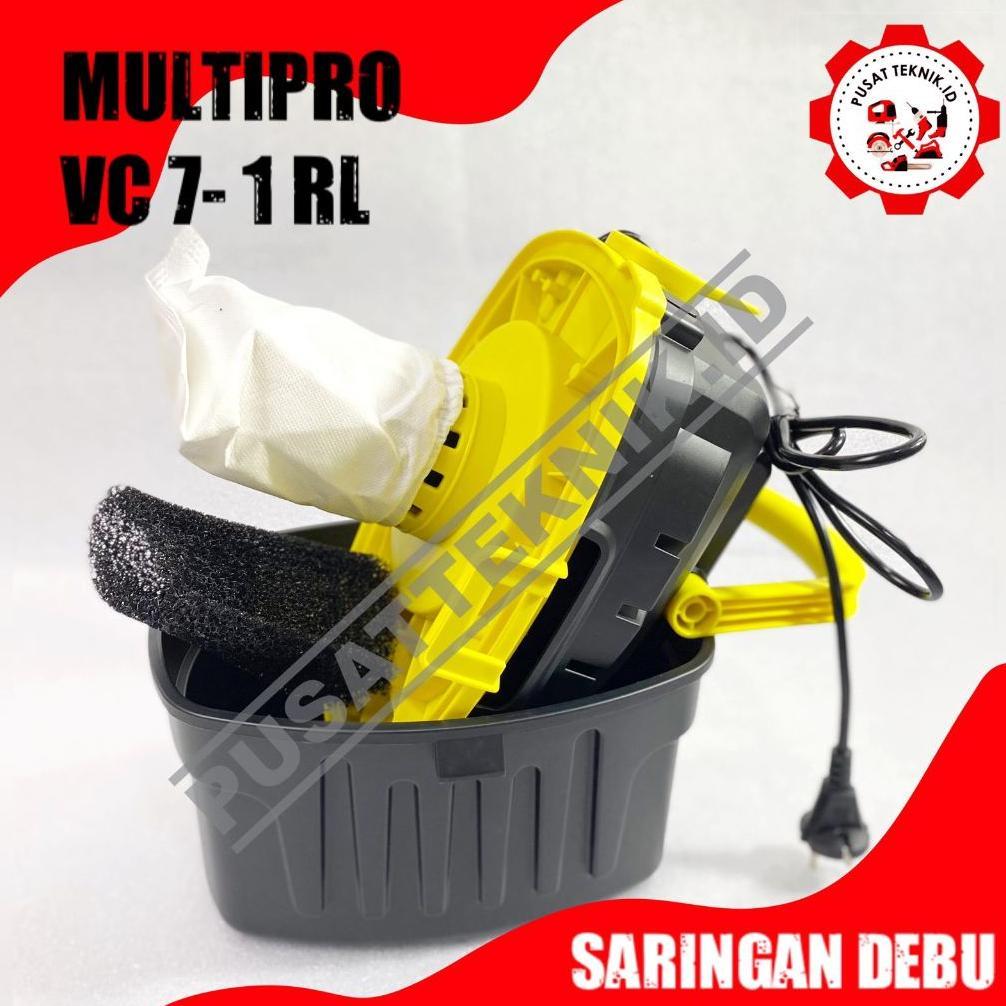 VACUUM CLEANER VC7 1RL PENGHISAP DEBU BASAH DAN KERING MULTIPRO VC7-1 RL penyedot debu