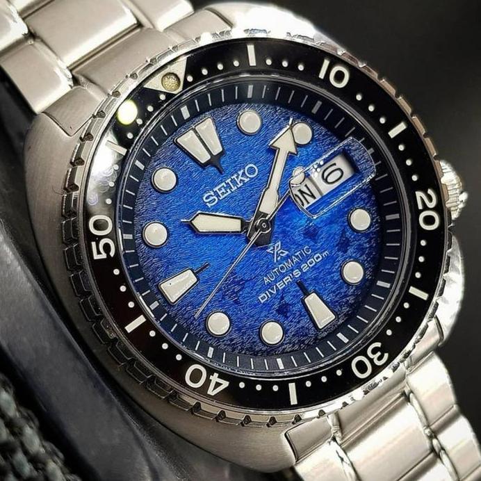 Jam Tangan Pria Seiko Prospex SRPE39K1 Turtle Save The Ocean Special Edition SRPE39