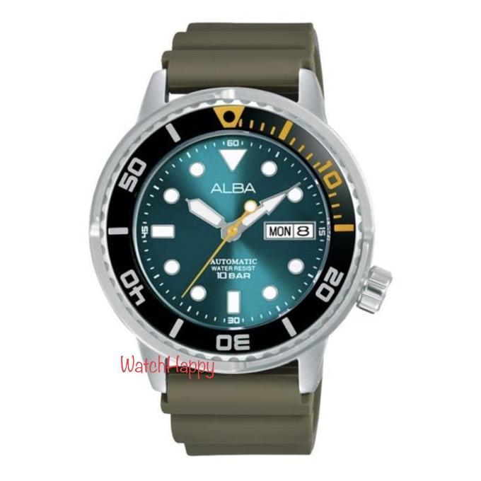 WatchHappy Alba AL4249X1 Dial Emerald Green AL4249 Automatic Original