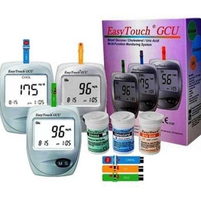 Paket Hemat Tensimeter Digital & EasyTouch Gcu 3in1 Alat Tensi Cek Gula Darah Alat Pengukur Tensi Di
