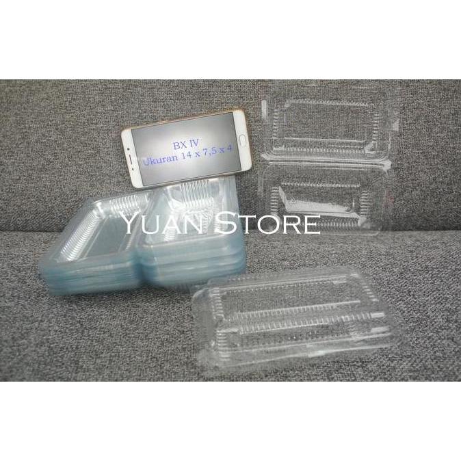 Mika Kue Makanan | BX 4 | Tempat Kue | Box Mika Kue | Mika Kue Plastik