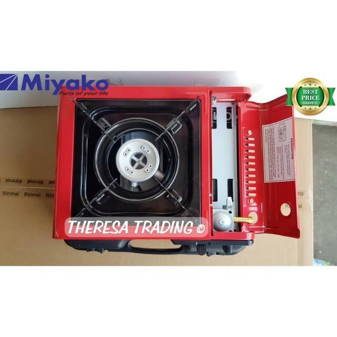 KOMPOR GAS PORTABLE MIYAKO CC 100 PIKNIK TRAVELLING PEMANTIK OTOMATIS