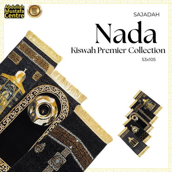 Sajadah Exclusive Nada Kiswa/ Sajadah Hajar Aswad / Sajadah Saudi/ Sajadah Midi 50 X 110