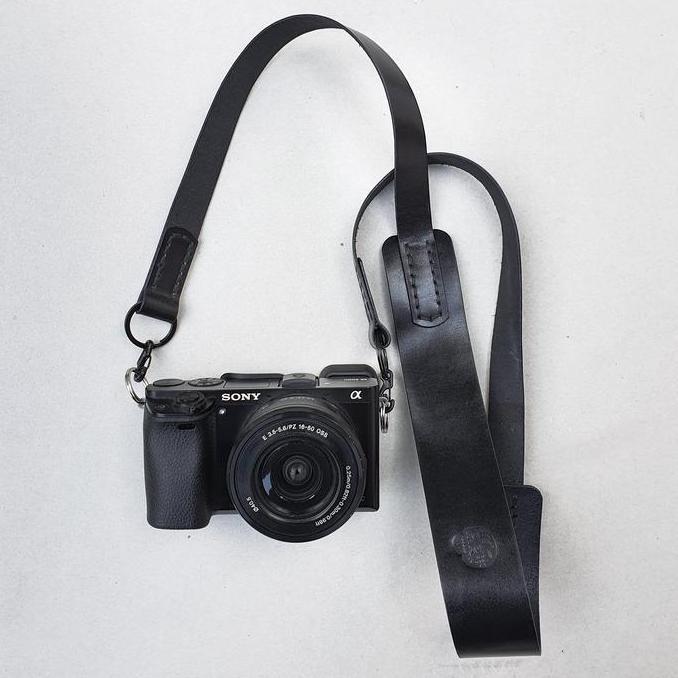 Discovery - Leather Sling camera strap quick release