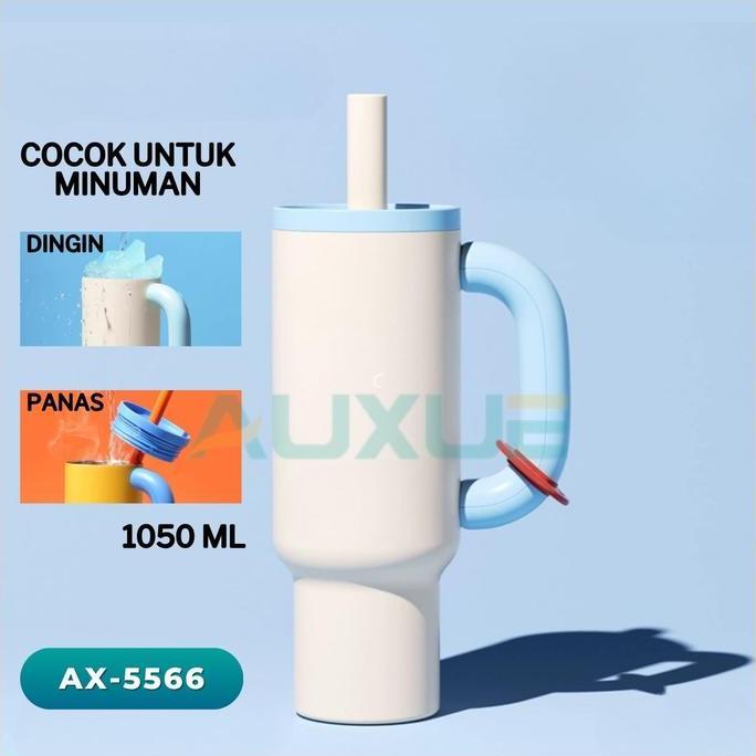 Auxue Tumblr Stainless 1200Ml Sus 304 / Tumblr Warna Tumblr Lucu Ax-5566