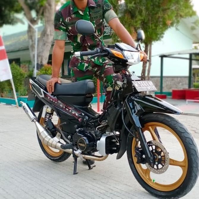 Knalpot F1ZR Kolong Samping Stainless TNX Racing not ahm yypang cld Original