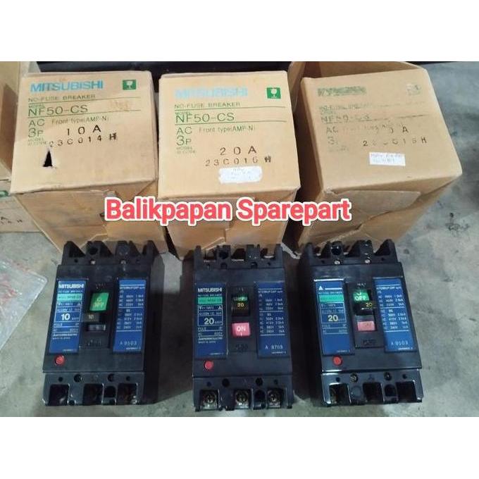 <<<<<] No Fuse Breaker NFB MCCB NF50-CS 3P 3 pole 10A 20A 10 20 A