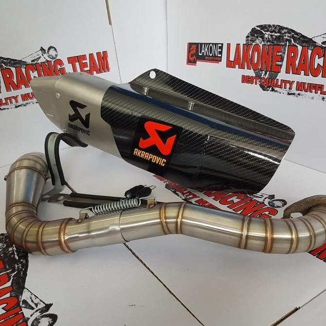 KNALPOT RACING AKRAPOVIC GP NEW PCX 150 PCX150 ADV 150 NMAX XMAX AEROX Original