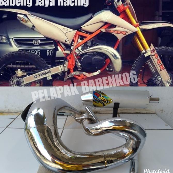 KNALPOT UDANG CHROME RX KING RX Z RX S MODEL KTM PNP RANGKA ORI KTM KLX CRF TS FULLSISTEM ORIGINAL B