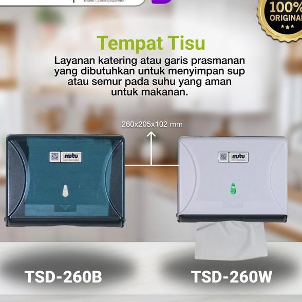 Tempat Tissue Toilet Tempat Tissue Dinding Tsd260B