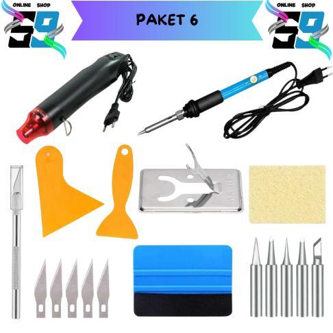 Solder Listrik 60 Watt Full Set Lengkap Murah Solder Listrik Super Panas Satu Set Solder 60 Watt Ful