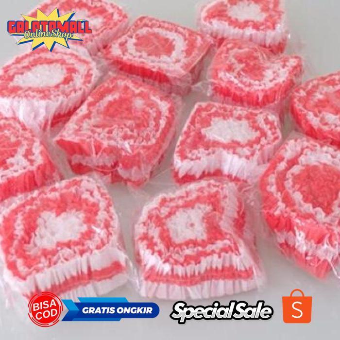 qw-45 ad-77 GC27 kertas krep merah putih kerut dekorasi DIRGAHAYU HUT RI Original Hemat Original