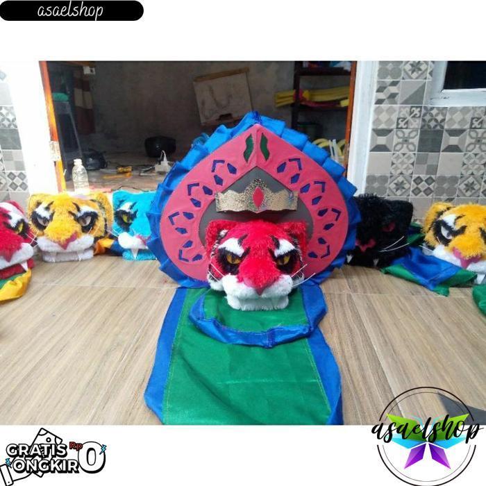 [Drs] Barongan Macanan Merah Lengkap Dv1