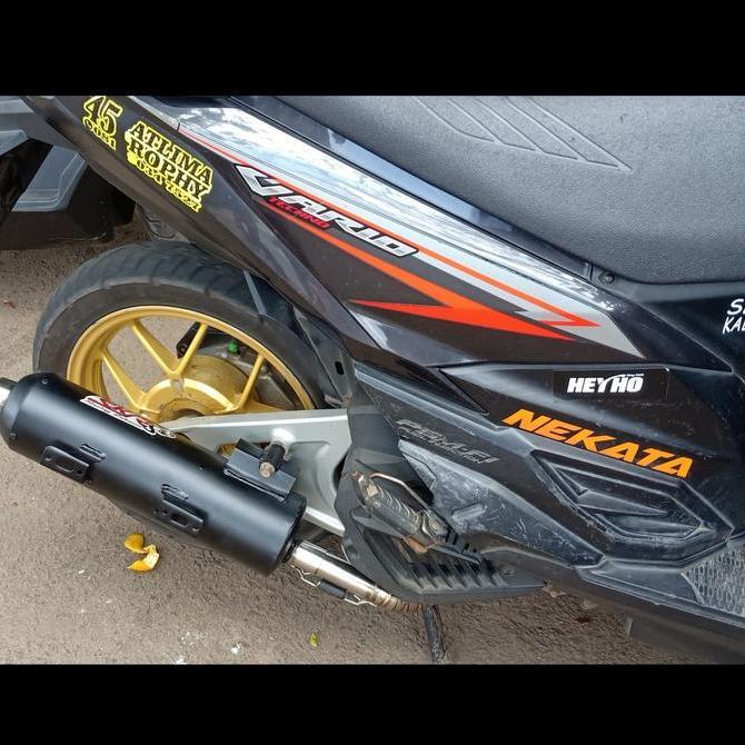 KNALPOT STANDAR RACING VARIO 125 TENCHO. SKR RACING EXHAUST Original