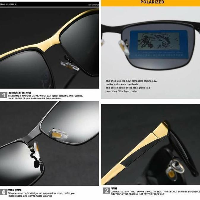 DB75>> BEST SELLER  kacamata polarized original Kacamata P"7868"