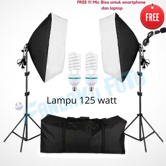 Paket lampu shooting video light